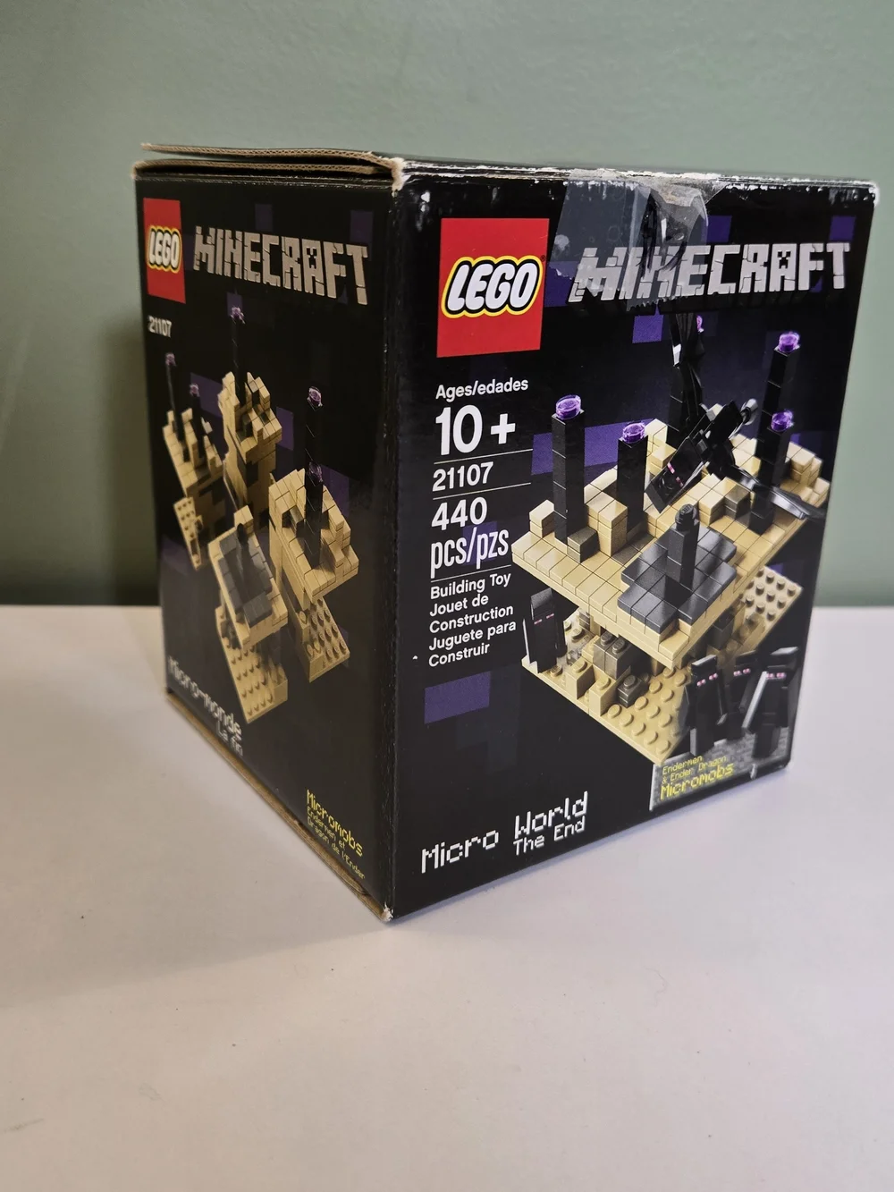 LEGO Minecraft: Micro World - The End (21107) - Instructions & Complete Figures
